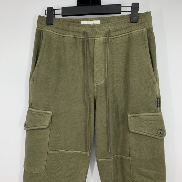 American Eagle Jogger Pants Green Cargo Drawstring Super Soft Icon - Picture 3 of 9